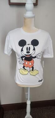 Mickey and Friends Disney White T-Shirt Mickey Mouse & Characters